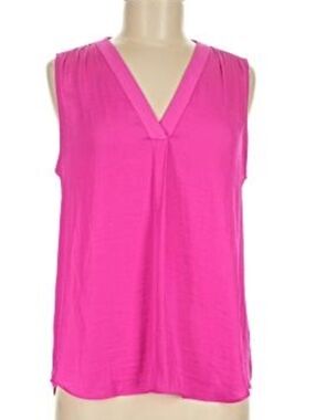 Vince Camuto Fuchsia Sleeveless Blouse
